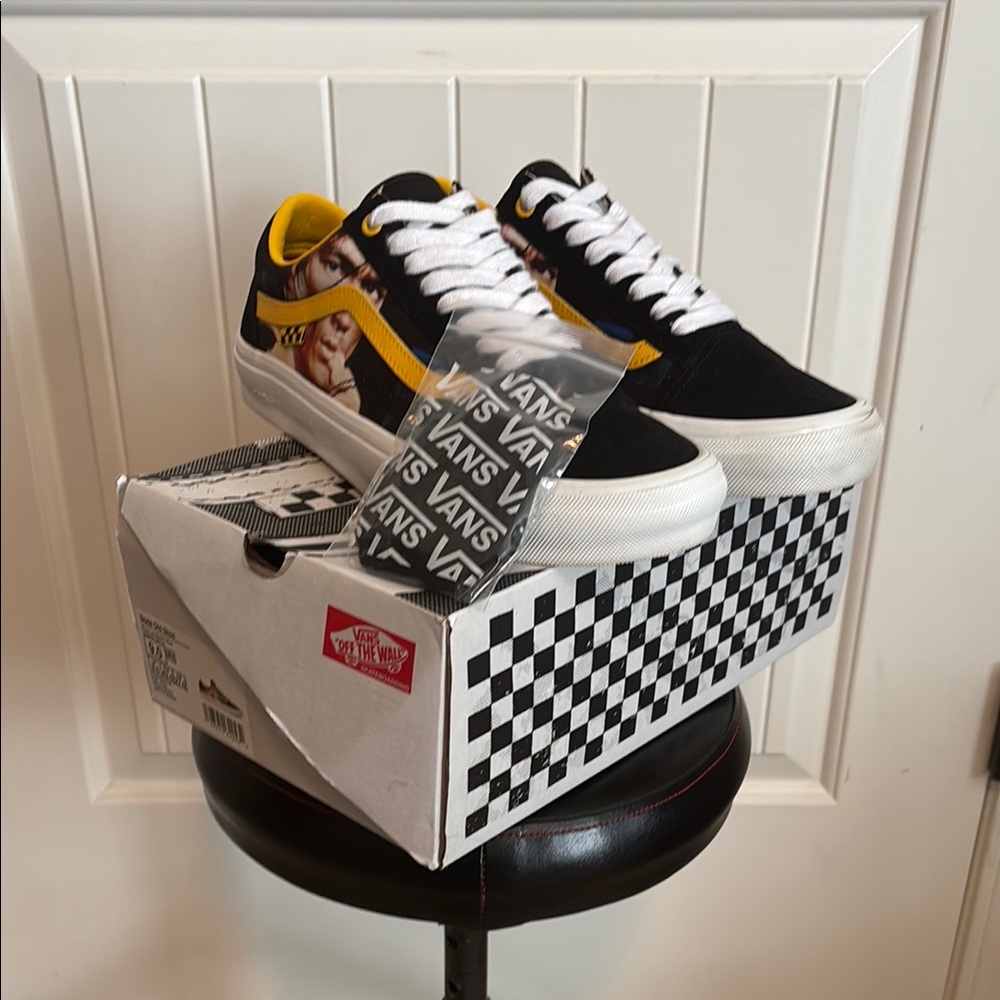 Vans X Bruce Lee Old Skool Sz 9